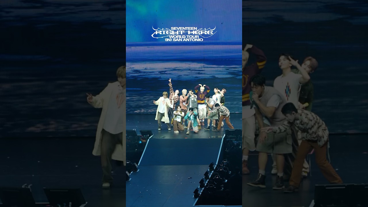 SEVENTEEN [RIGHT HERE] WORLD TOUR IN SAN ANTONIO📷 #SEVENTEEN