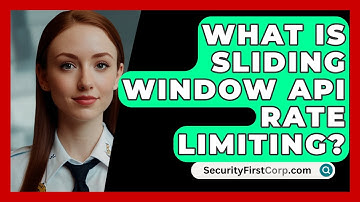 What Is Sliding Window API Rate Limiting? - SecurityFirstCorp.com