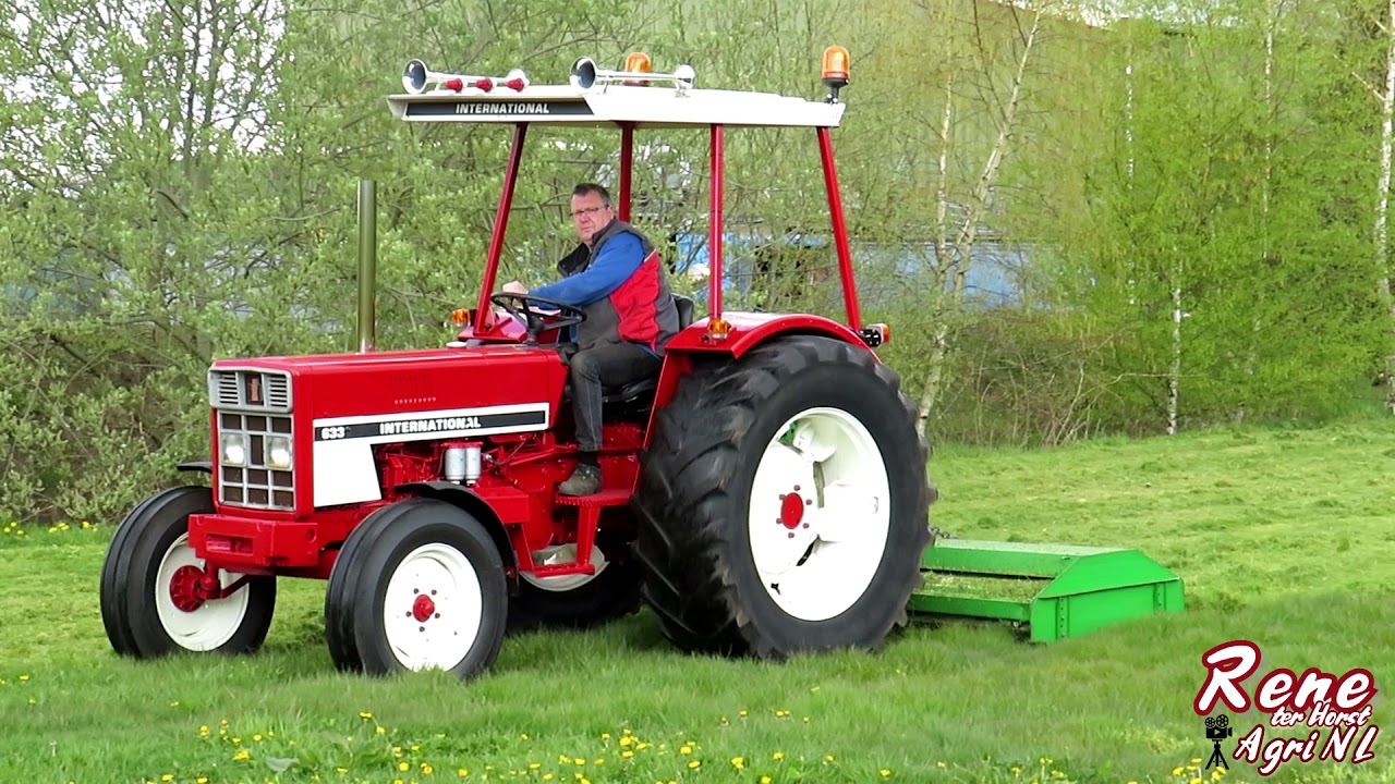 gras maaien 2019 (gras bloten) international 633 (SOUND)