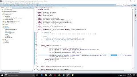 Feature : Highlight Elements