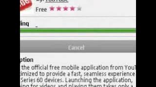 Nokia E72 Ovi application