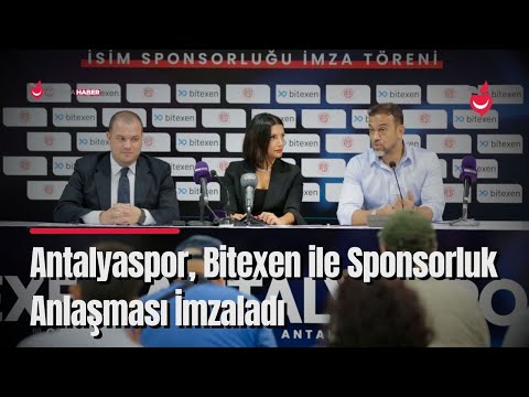 Antalyaspor, Bitexen ile Sponsorluk Anlaşması İmzaladı