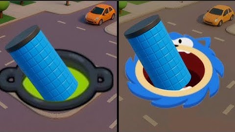 CAULDRON Hole.io Vs HEDGEHOG Max All Levels Gameplay Android,iOS NEW UPDATE