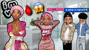 MY DAUGHTER STARTED HER PERIOD 😱🩸🙊 (IMVU SKIT)