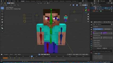 Minecraft Animation Tips | Lip Sync (Blender 2.8.4)