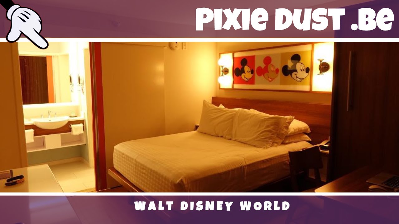 Disney S Pop Century Resort Room Tour Walt Disney World 2018