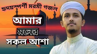 হৃদয়স্পর্শী মরমী গজল।Amar moner sokol asha।আমার মনের সকল আশা। Tawhid jamil। নতুন গজল