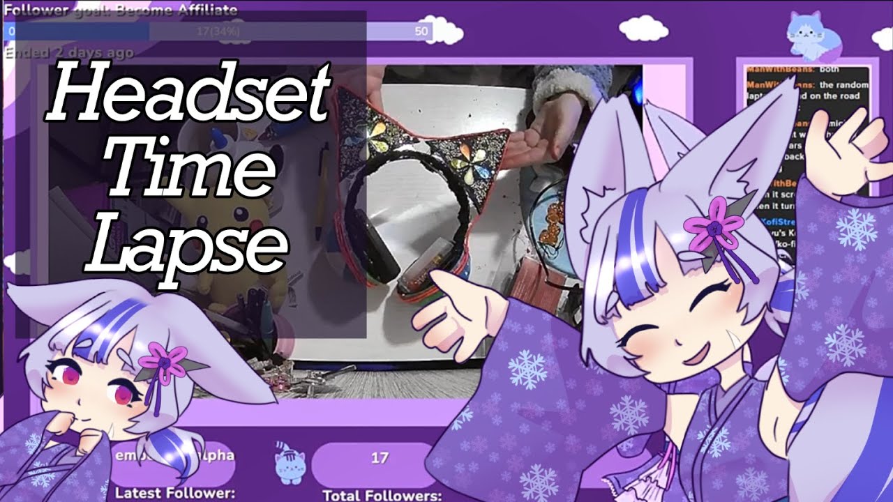 [TIMELAPSE] LoveLive! Cyber Cosplay Headset Build || VTuber Handcam ...