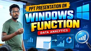 Windows Functions in Data Analytics Explained By Students | Complete PPT Presentation | Vcube