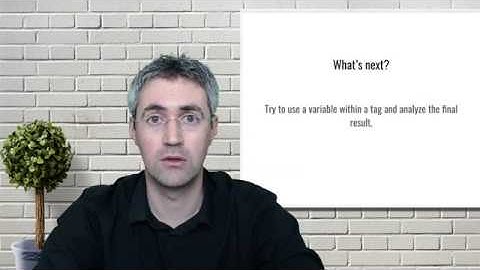 7 - Variables in Matomo Tag Manager