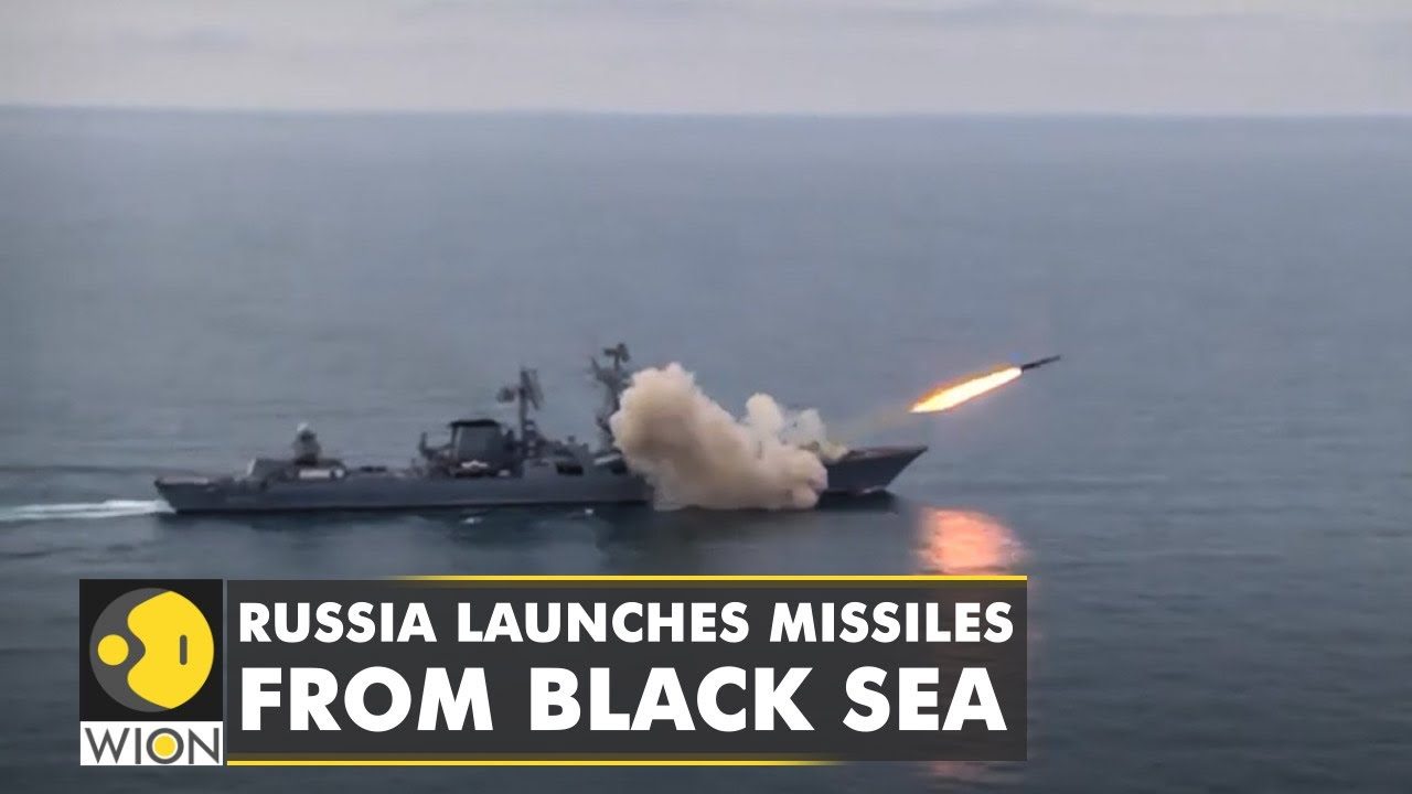 Russia Ukraine Conflict Russia launches missiles from black sea as intense fighting continues