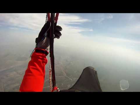 Paragliding cross country Siberia Во время взрыва мы были в воздухе. Параплан над угольным разрезом.