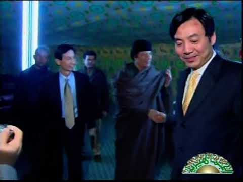 نشرة أخبار من قناة نظام القذافي 2006 