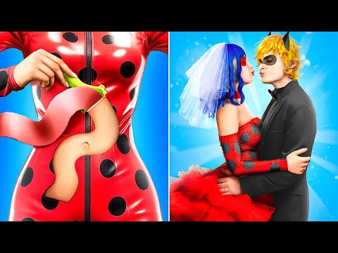 Из некрасивой Леди Баг в красивую невесту! Бьюти гаджеты из Tik Tok