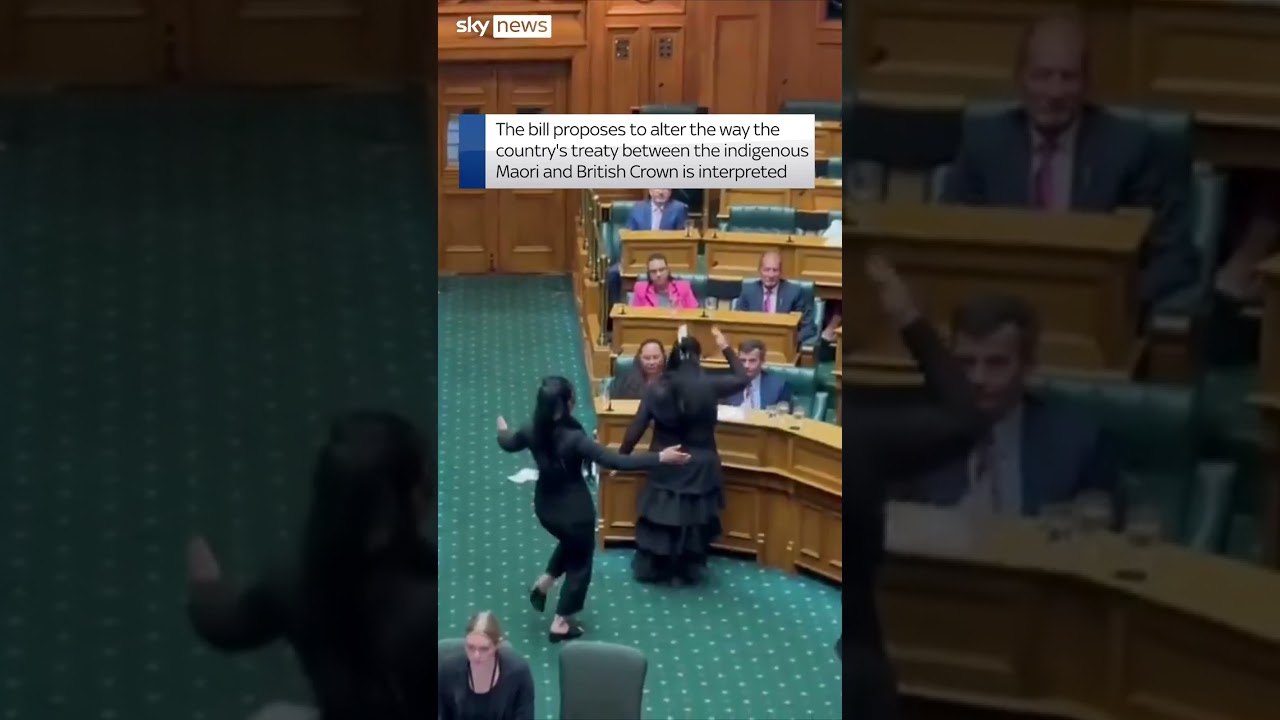 New Zealand parliament suspended after Haka protest