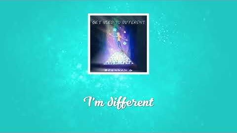 Brennan G- Get Used to Different (Official Lyric Video)
