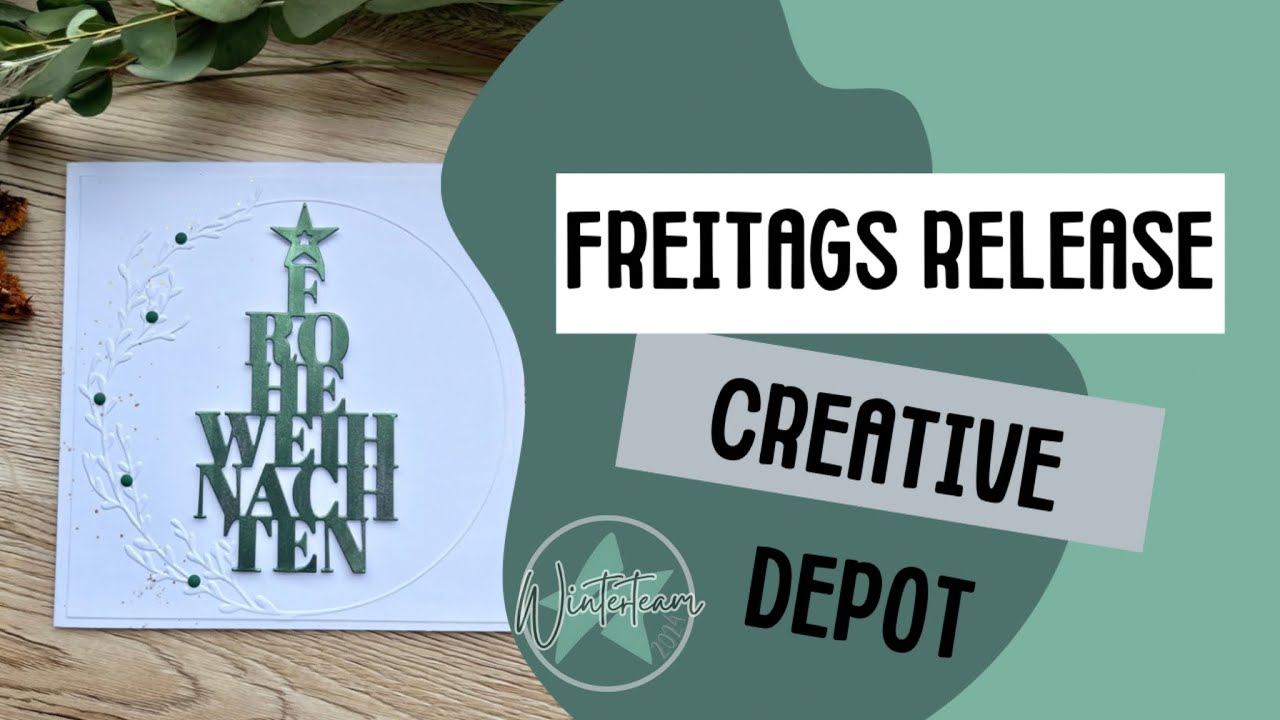 Freutagsrelease bei Creative Depot/ Frohe Weihnachten