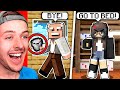 Reacting to the CRAZIEST Types of PARENTS in Minecraft!