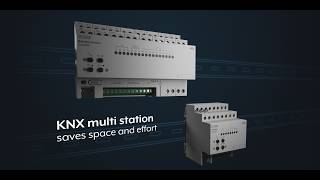 JUNG KNX multi stations – save space and reduce effort