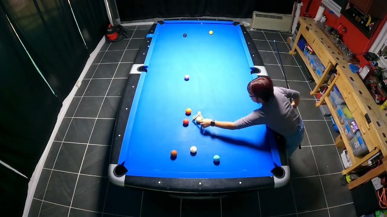 Image of video the 9 Ball Game 12FYAO (8) vs tough_jungwoo (from JWYao TV) (5). 4