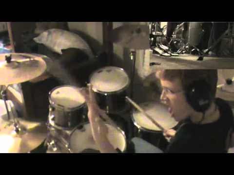 Rob Zomibe Feel So Numb drum cover by Andrew Harri...