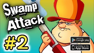 Swamp Attack - Part 2, Episode 1 Level 7-10 | Android Gameplay