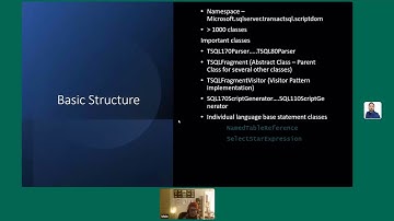 Finding T SQL Anti Patterns with ScriptDOM by Mala Mahadevan