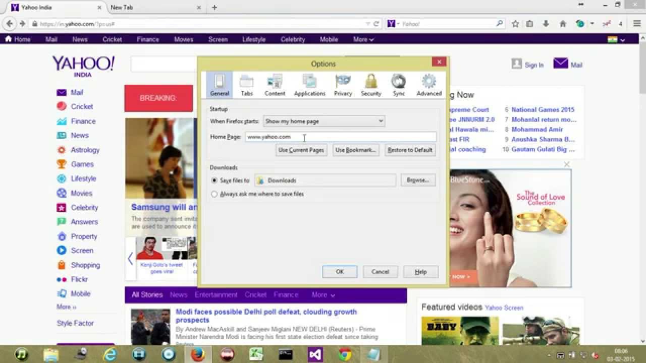 change your mozilla firefox homepage change your mozilla firefox homepage