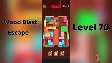 Wood Blast Escape Level 70 Walkthrough 🪵🔓 | Step-by-Step Guide | SolutionGuruji