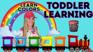 Learn Colors - Color Train Adventure for Kids! | Preschool | Toddler Learning
