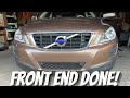 2011 volvo xc60 front clip complete  xc60 copart rebuild