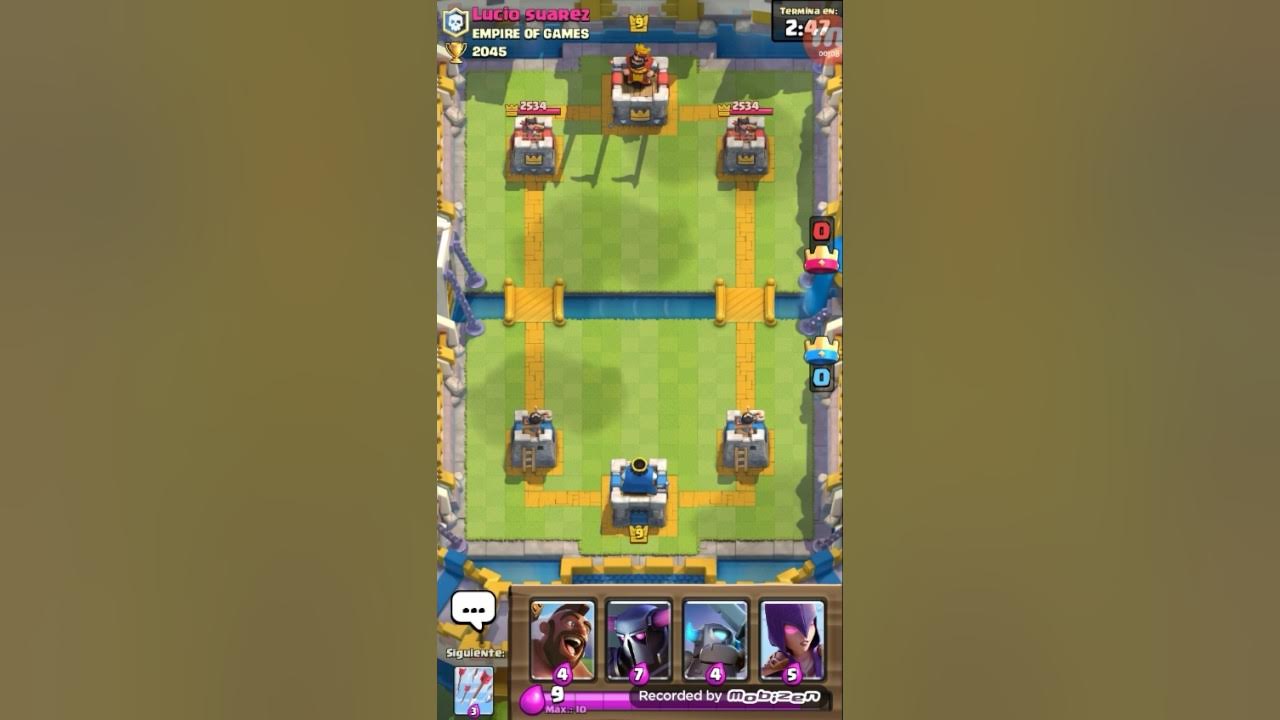 Mini peka vs caballero _enfrentando tropas YouTube