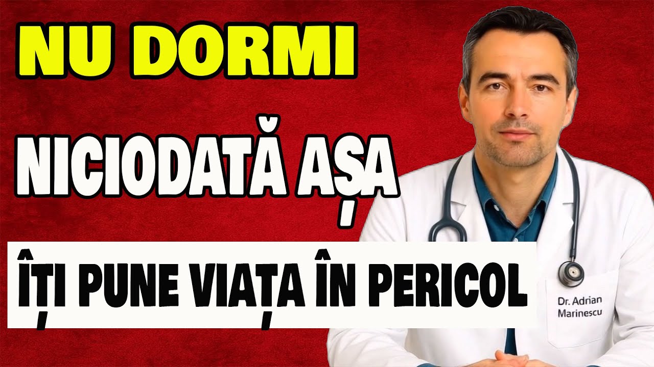 Seniori: 7 obiceiuri de somn MORTALE pe care trebuie să le evitați! | Dr. Adrian Marinescu