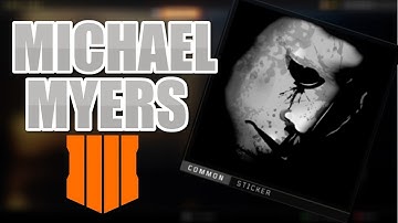 Michael Myers - Black Ops 4 Emblem