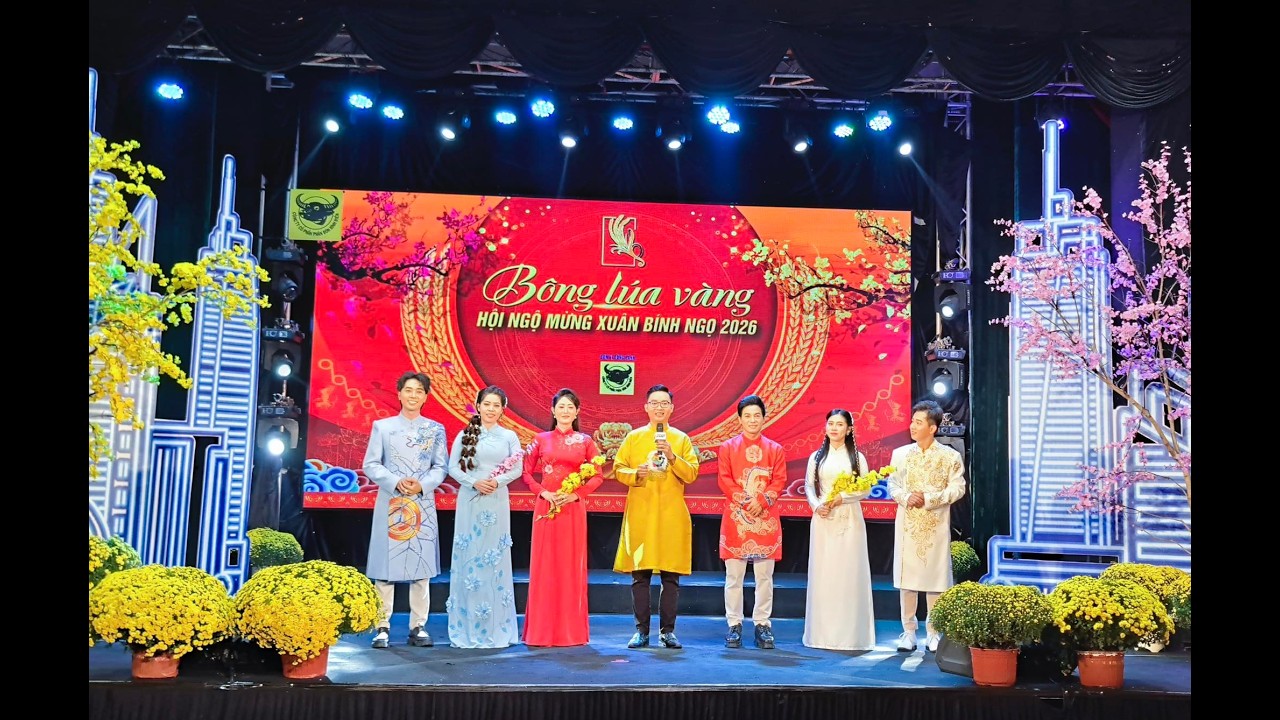 Bông Lúa Vàng - Giao lưu nghệ sĩ Mỹ Nhung, Nghệ sĩ Hùng Vương-  07/03/2026