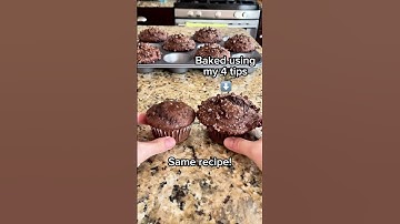 Bakery Style Muffin Tips! (Read Description)