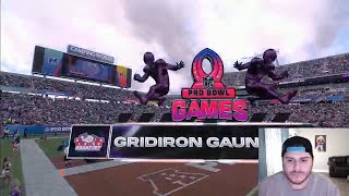 REACTION TO GRIDIRON GAUNTLET AFC VS NFC PRO BOWL