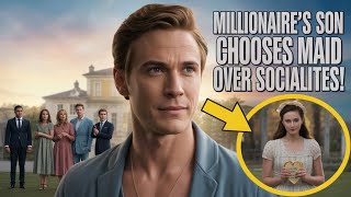 AMAZING Twist: MILLIONAIRE CEO&#39;s SON EXPOSES HIDDEN LOVE by CHOOSING the MAID over SOCIALITES!