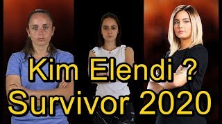 Survivor 2020 Ünlüler - Gönüllüler | Elenen İsim Belli Oldu !!! | 10.03.2020 Tarihli Yayın !