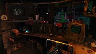 Fallout 4 Jazz Ambience | Cozy Wasteland Apartment 🎷 Music Only for Sleep & Relaxation (10 Hours)