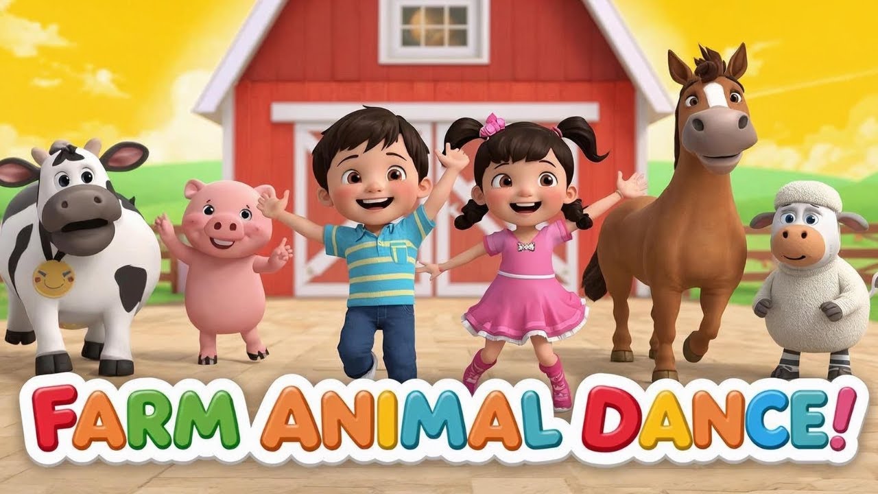 The BEST Farm Animal Songs for Kids Ever!