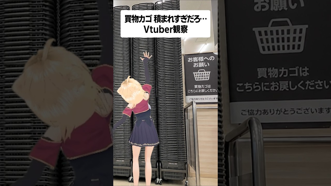 誰かカゴ取ってください… #shorts