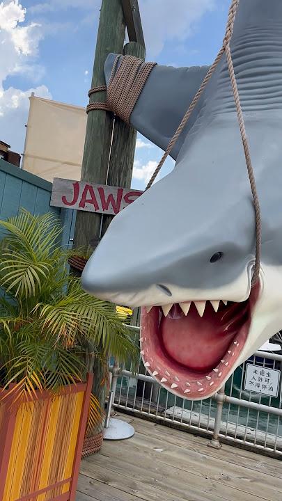 JAWS 1975 at Universal Studios  #universal #jaws #themepark #movie #film #thriller #cinema #icon