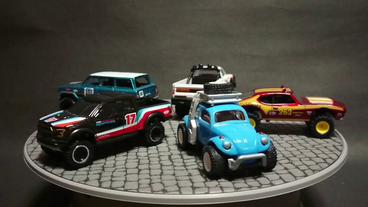 HOT WHEELS PREMIUM DESERT RALLY series YouTube