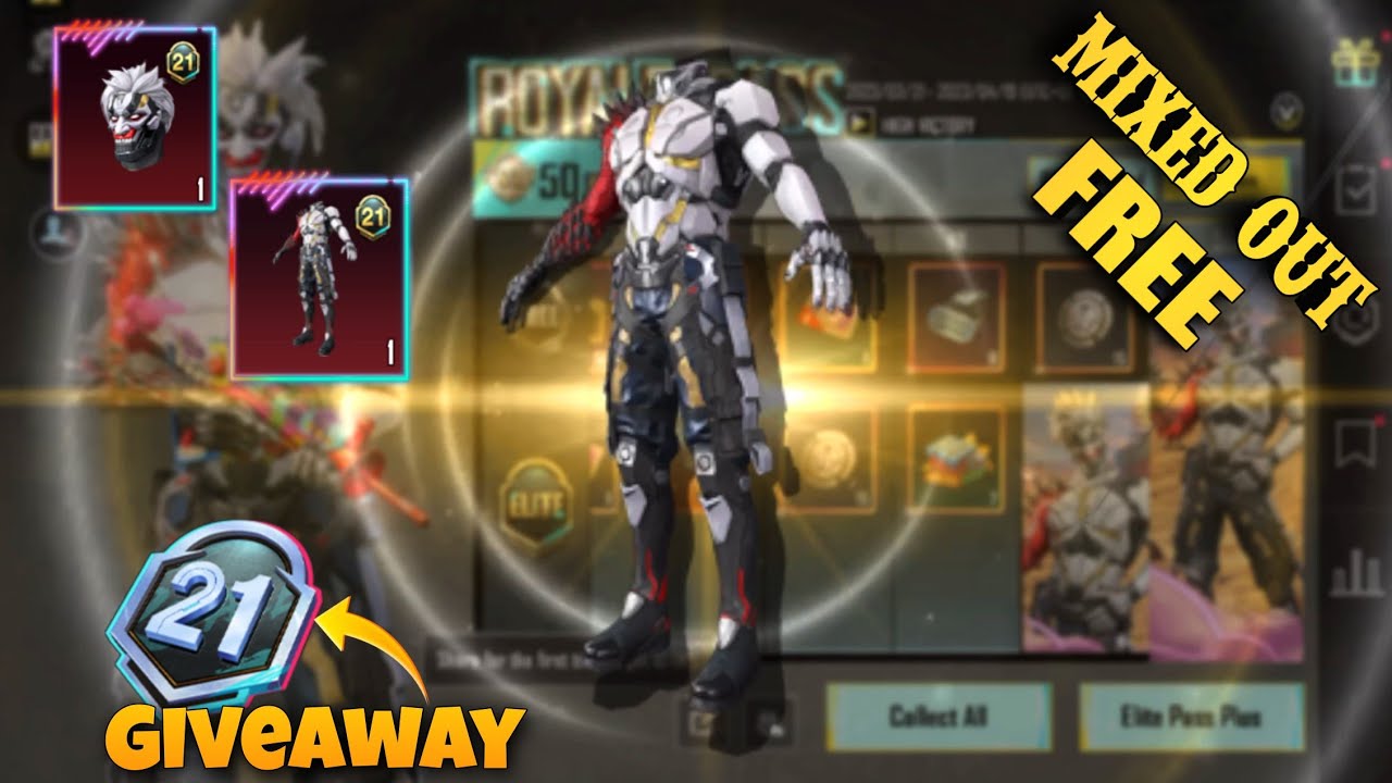 M21 Royal Pass Maxed Out For Free | Royal Pass Giveaway | PUBG Mobile