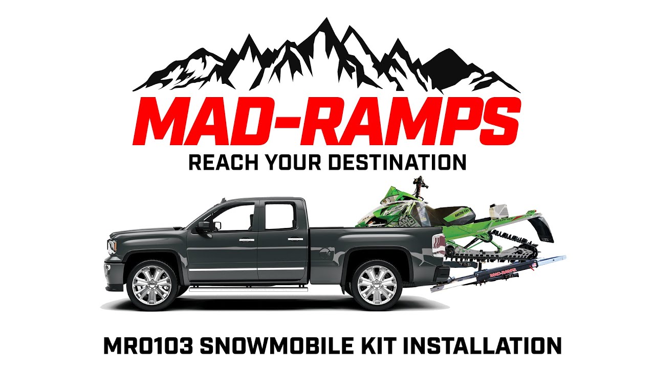 MadRamps MR0103 Snowmobile Kit Installation YouTube