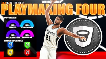 *CONTACT DUNKS* ON A PLAYMAKING FOUR BUILD ON NBA 2K21! RARE BUILD SERIES VOL. 37