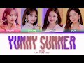 [OFFICIAL VER.] IZ*ONE (アイズワン) - Yummy Summer Lyrics (Kan/Rom/Eng/Color Coded/Lyrics/歌詞) | bingsoosh