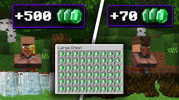 4 Best Ways To Get EMERALDS In Minecraft 1.21+