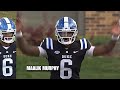 Every throw maalik murphy duke debut  duke football spring game highlights hes here